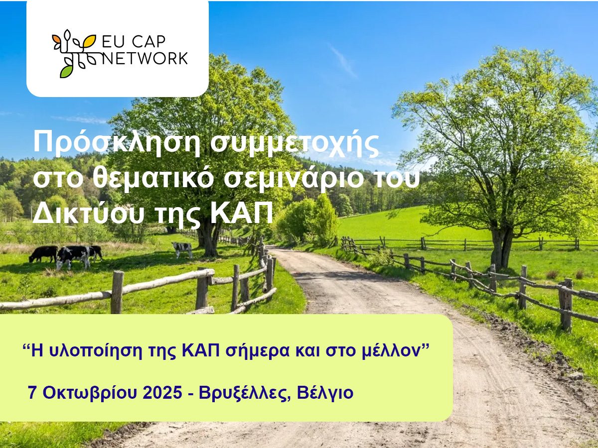 eu cap network visual seminar cap today and beyond